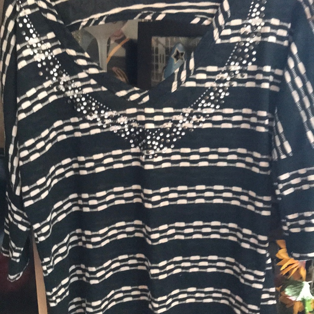 Rhinestone Top - image 1